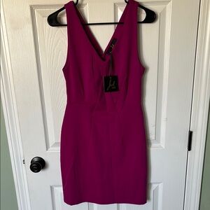 Women's Pink Sleeveless Dress